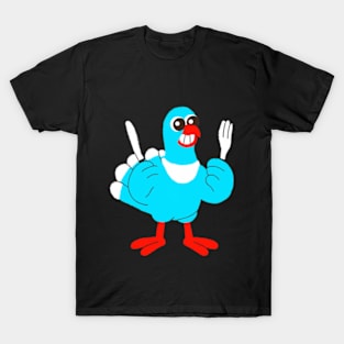 thanksgiving blue turkey T-Shirt